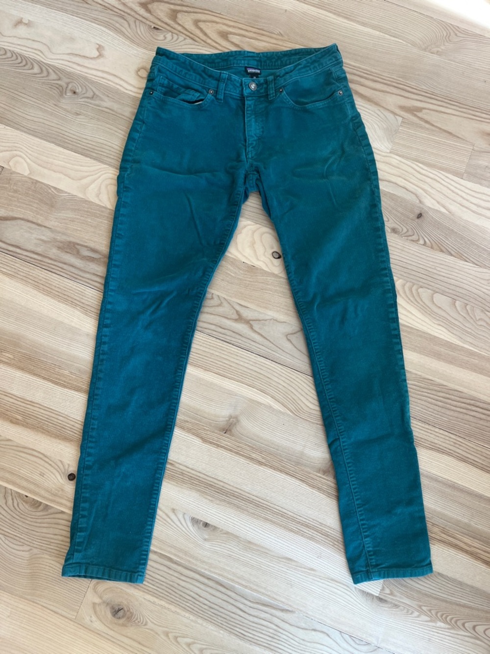 Patagonia Teal Organic Cotton Corduroy Pants